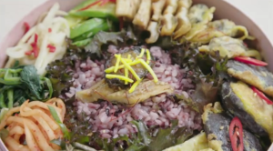 pretty coloured food