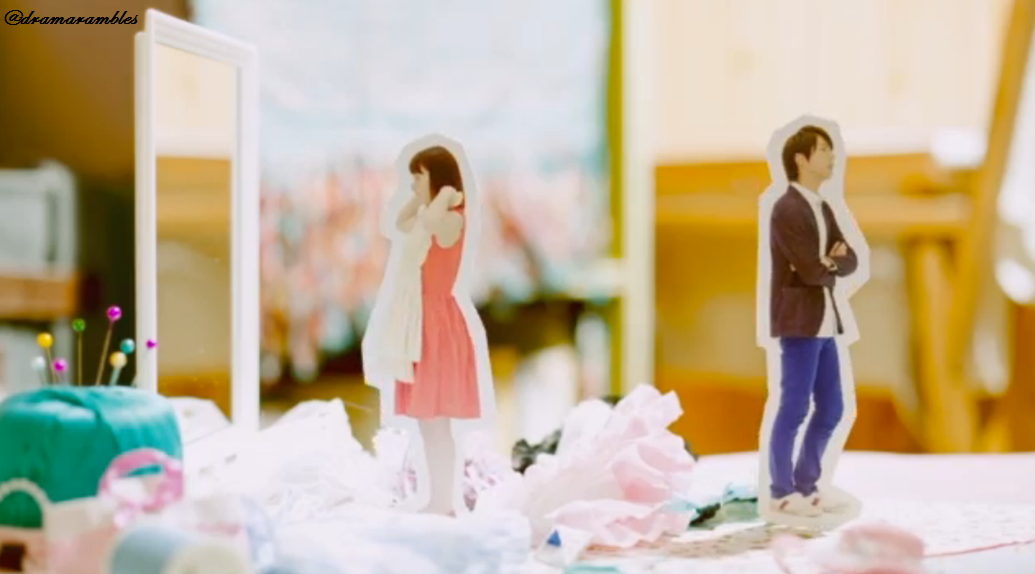 chiyomi trying on clothes like in this episode~