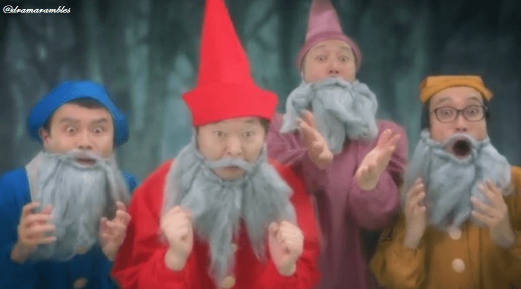 snow white only have 4 dwarves now haha