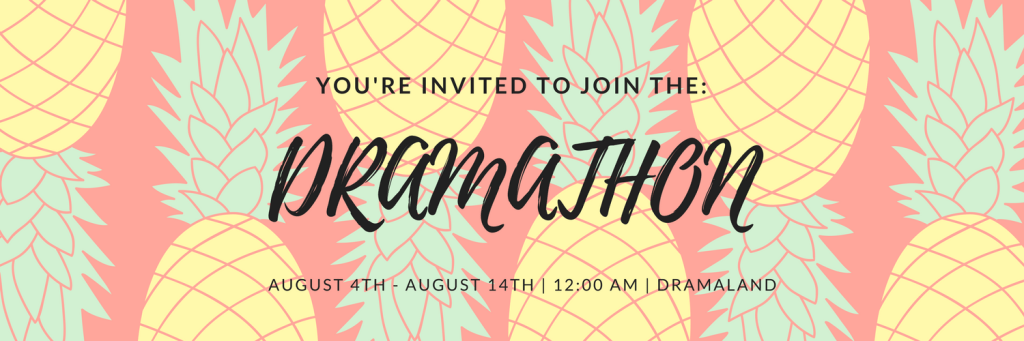 #Dramathon1 Wrap Up!